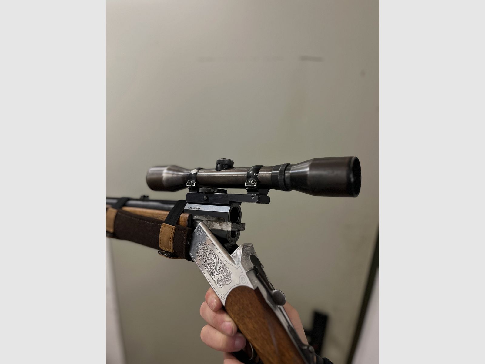 Blaser double-barreled rifle