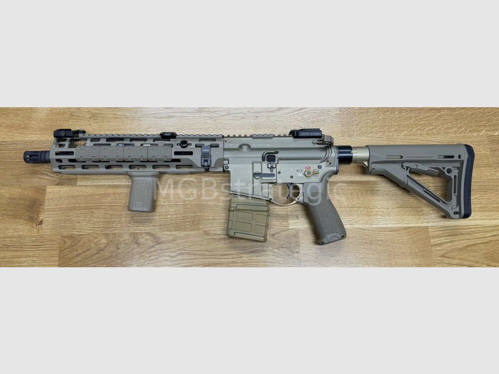 Heckler & Koch MR223 A3 Slim-Line 12,5" Lauf - halbautom. Büchse .223Rem H&K M-LOK Handschutz / Lauf abgedreht & gekürzt / System HK416
