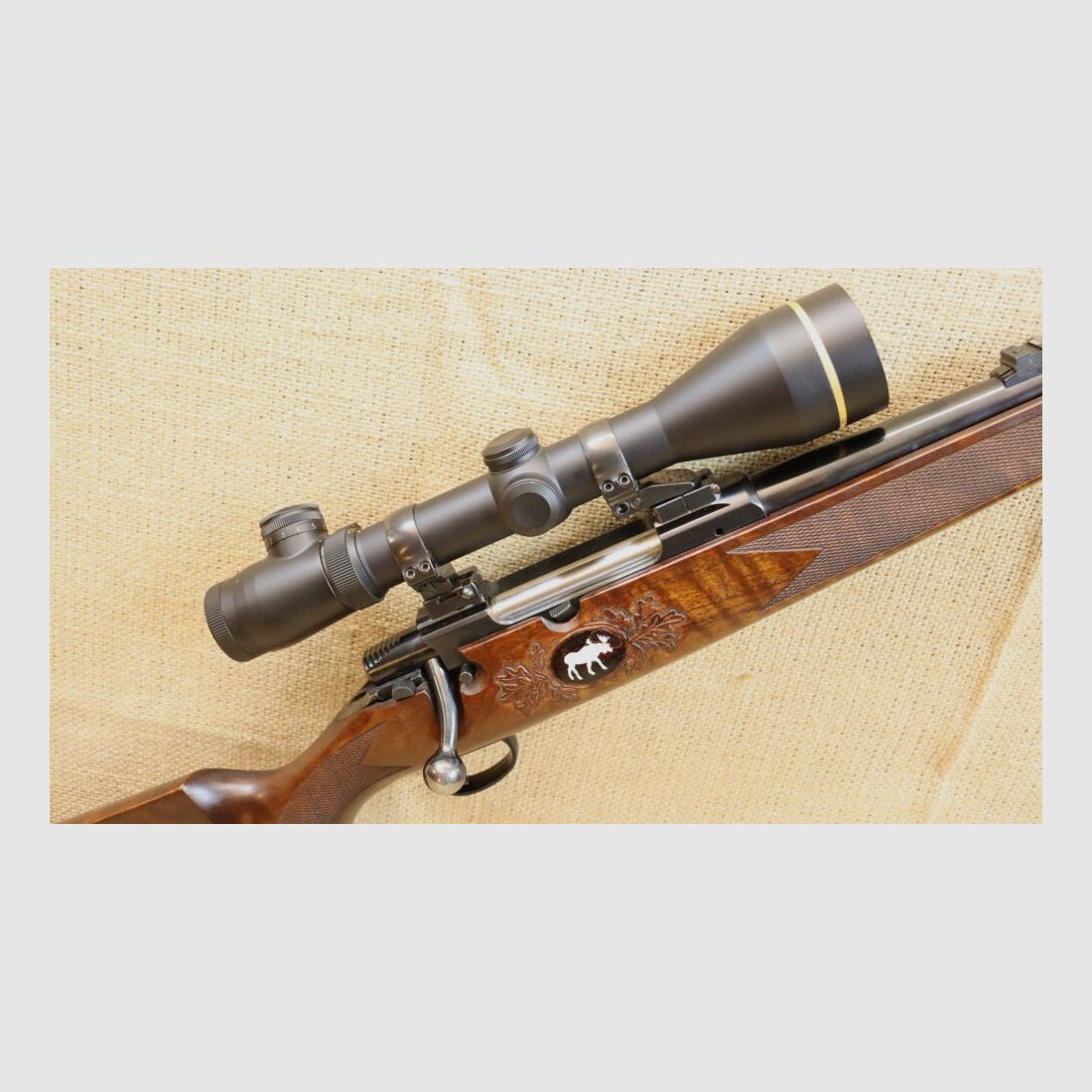 Kongsberg Lakelander Mod. 389 avec lunette Leupold calibre 9,3x62