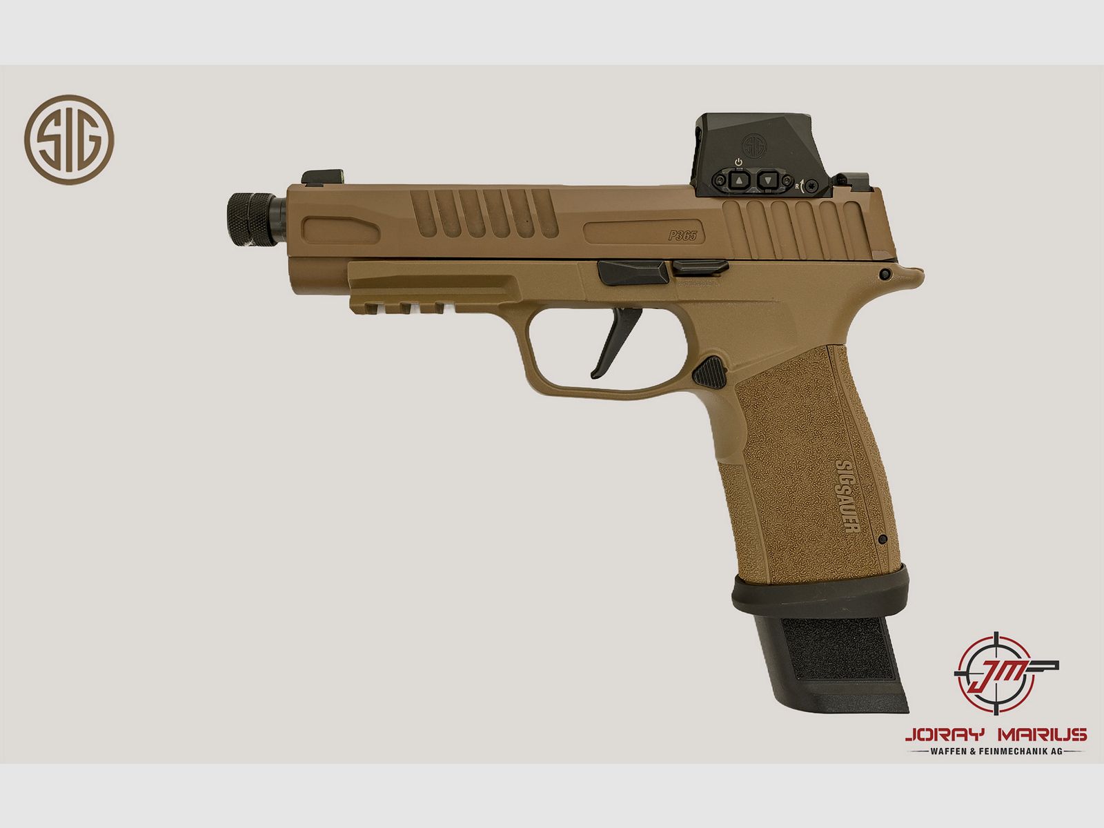SIG Sauer P365-FUSE Tacops Coyote RXSL 9mm Para, image 3 of 3