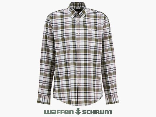 Barbour Hemd Hunwick Regular Fit Olive