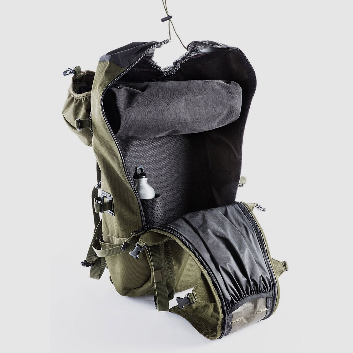 N.ER.G. OPENLAND – RUCKSACK BLUE SKY PRO 50 LT OD Grün, Bild 3 von 4