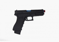 LASER AMMO - Umarex Glock 17 GBB mit R.E.A.L. Kit Green Gas