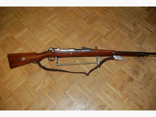 Sammlerwaffe Mauser Oberndorf Peru M1909 Kal 7,65x53Arg alles Nrgl auch Schaft Top Lauf