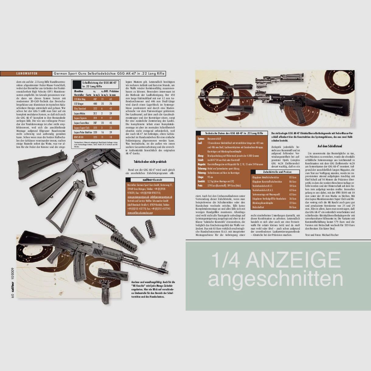 Mauser AK47 OMEGA .22LR
