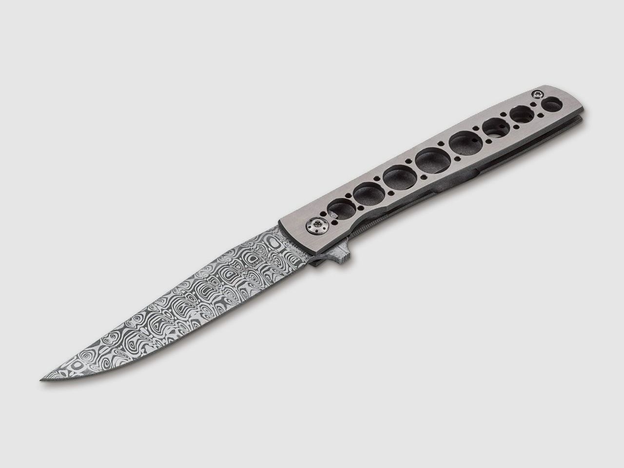 Taschenmesser BKER Plus Urban Trapper Damasteel Damast