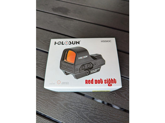 Holosun HS510C Offenes Reflex Rotpunktvisier, red dot