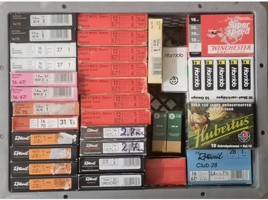 Schrot 16/70 und 16/67,5 