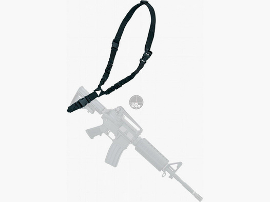 Defcon 5 Tactical Assault Sling 3 Buckle Gewehrriemen Schwarz