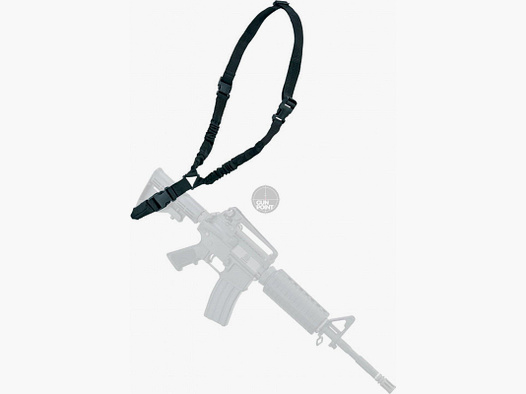 Defcon 5 Tactical Assault Sling 3 Buckle Gewehrriemen Schwarz