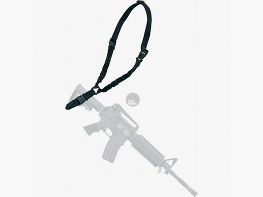 Defcon 5 Tactical Assault Sling 3 Buckle Gewehrriemen Schwarz