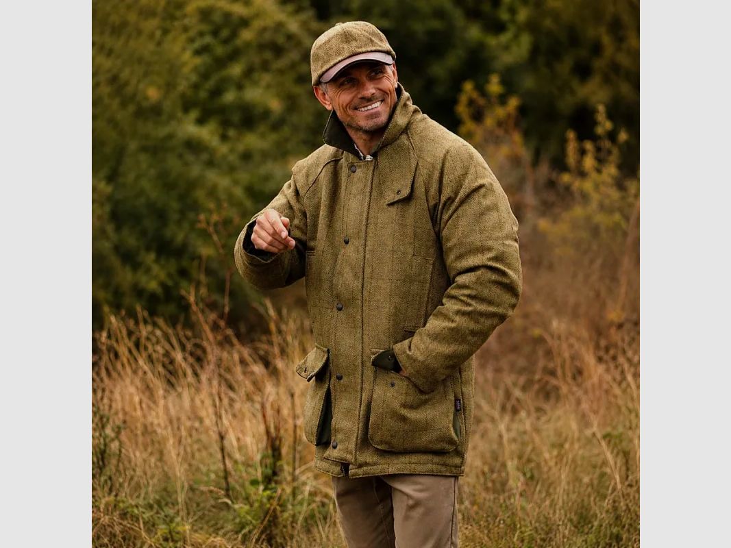 Veste Walker & Hawkes Tweed Barlaston Vert Sauge, image 1 sur 7