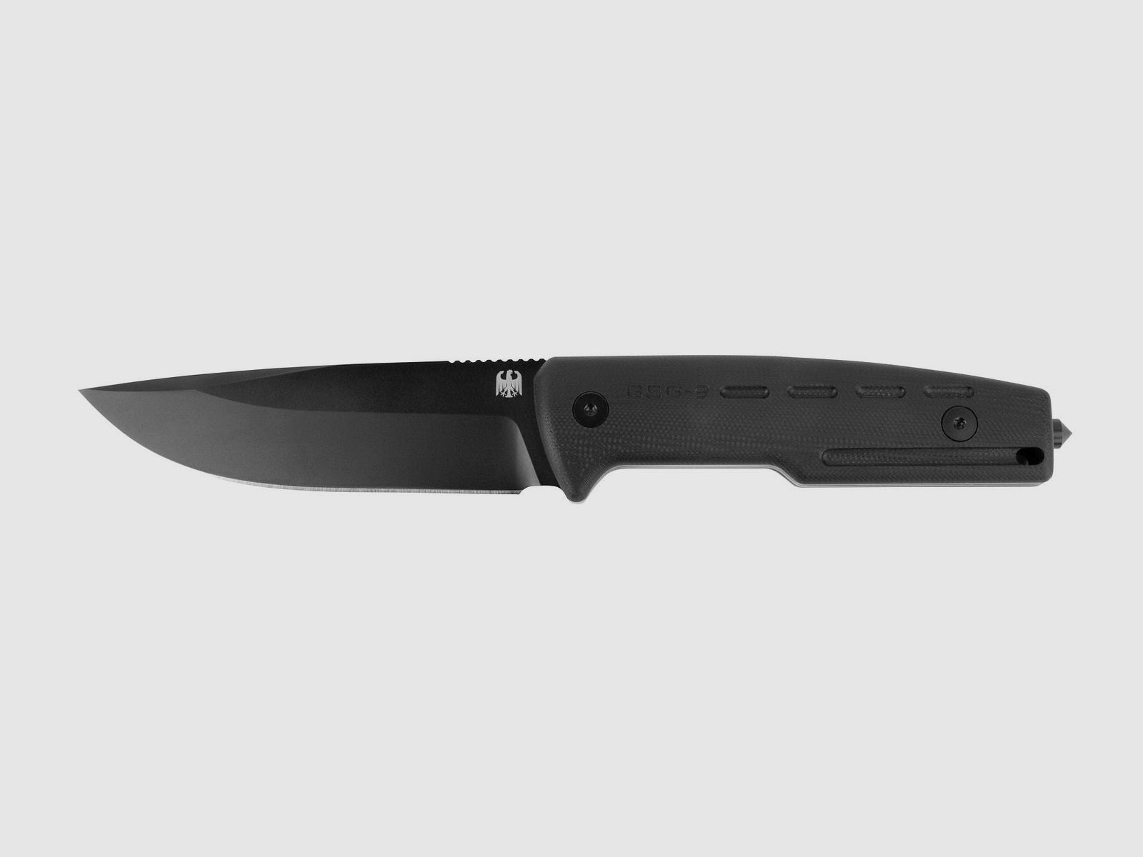 Tactical Knife EM2 Smooth Blade