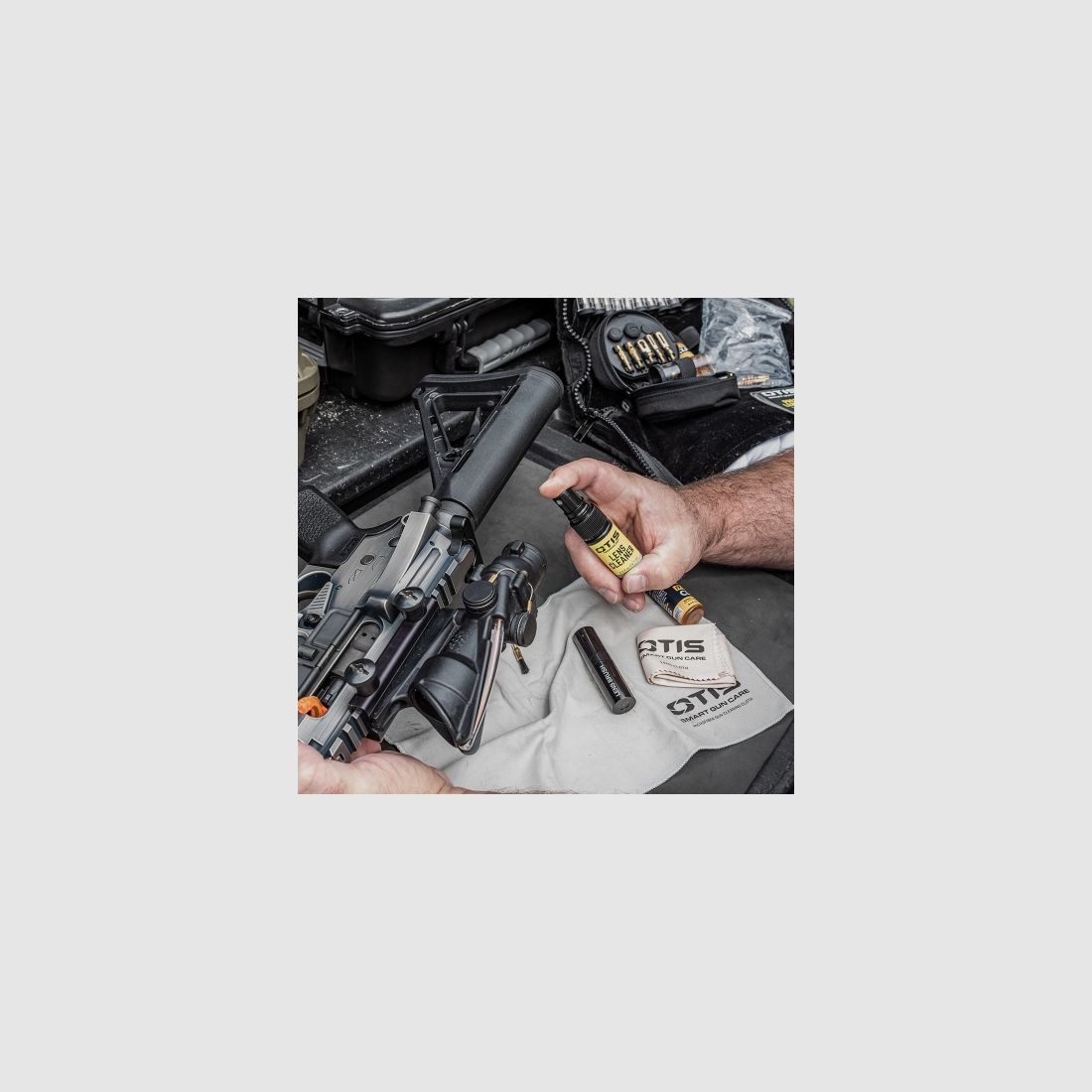 Otis Elite Rifle - Kit di pulizia universale per .17 - .12/.10