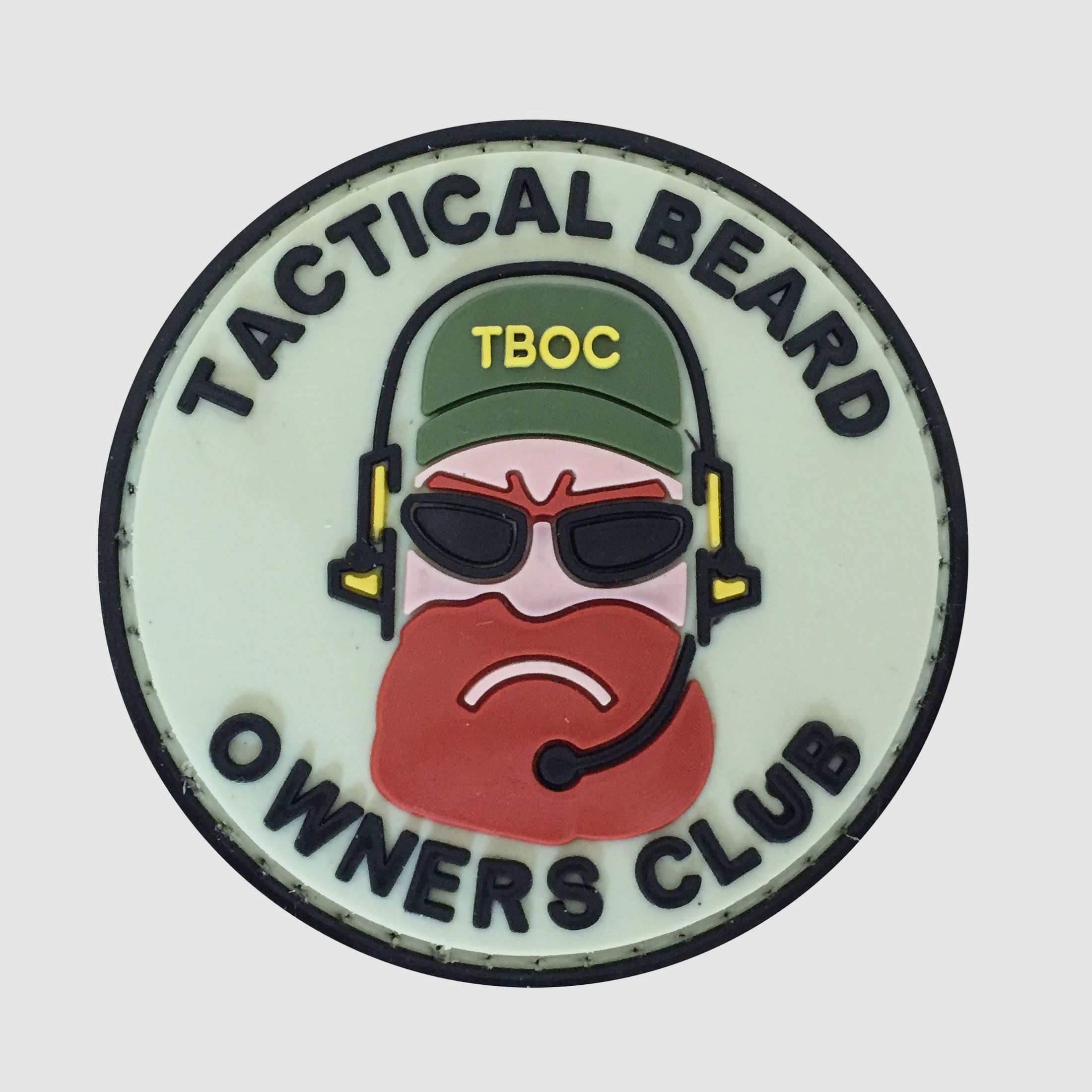 3D Patch Tactical Beard Owners Club