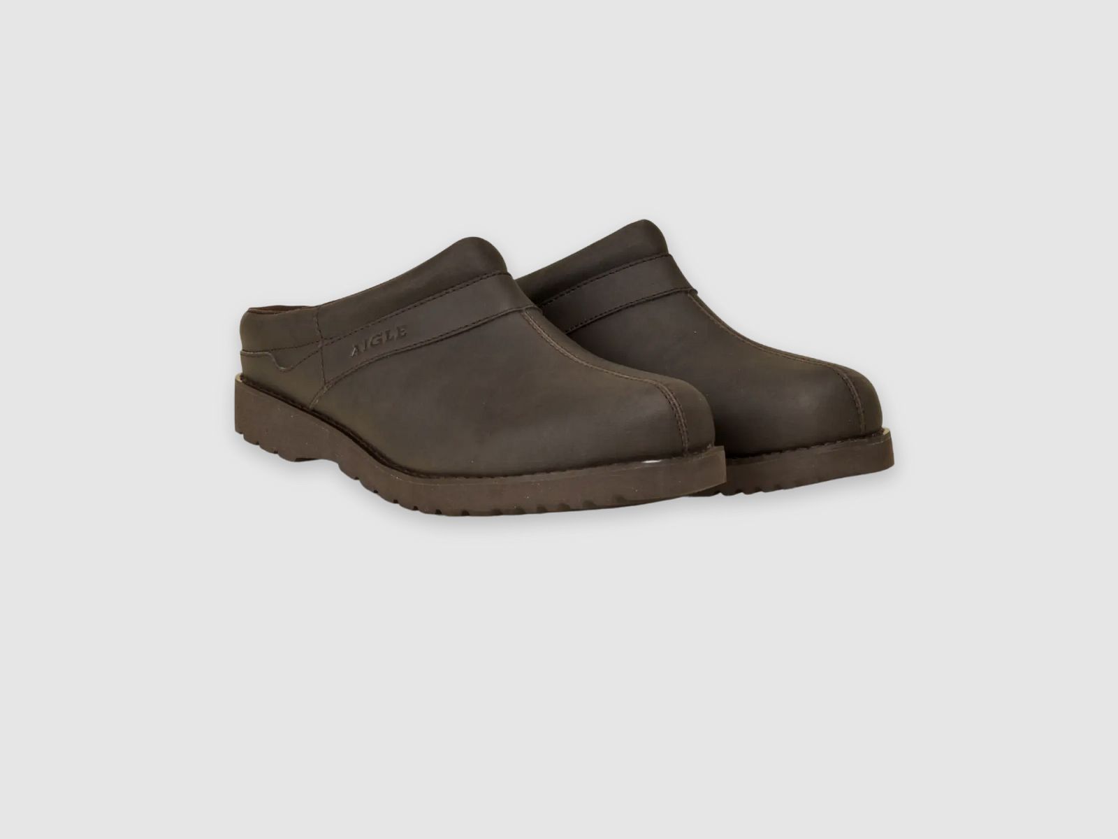 Aigle Basilo leren klompen