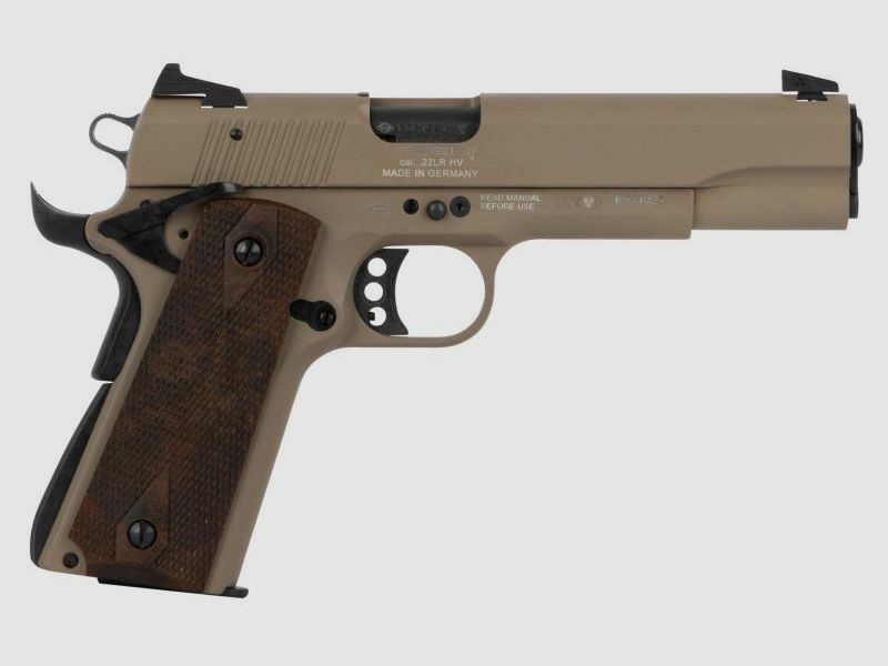 German Sport Guns GSG-1911 US Tan .22lr HV - Selbstladepistole