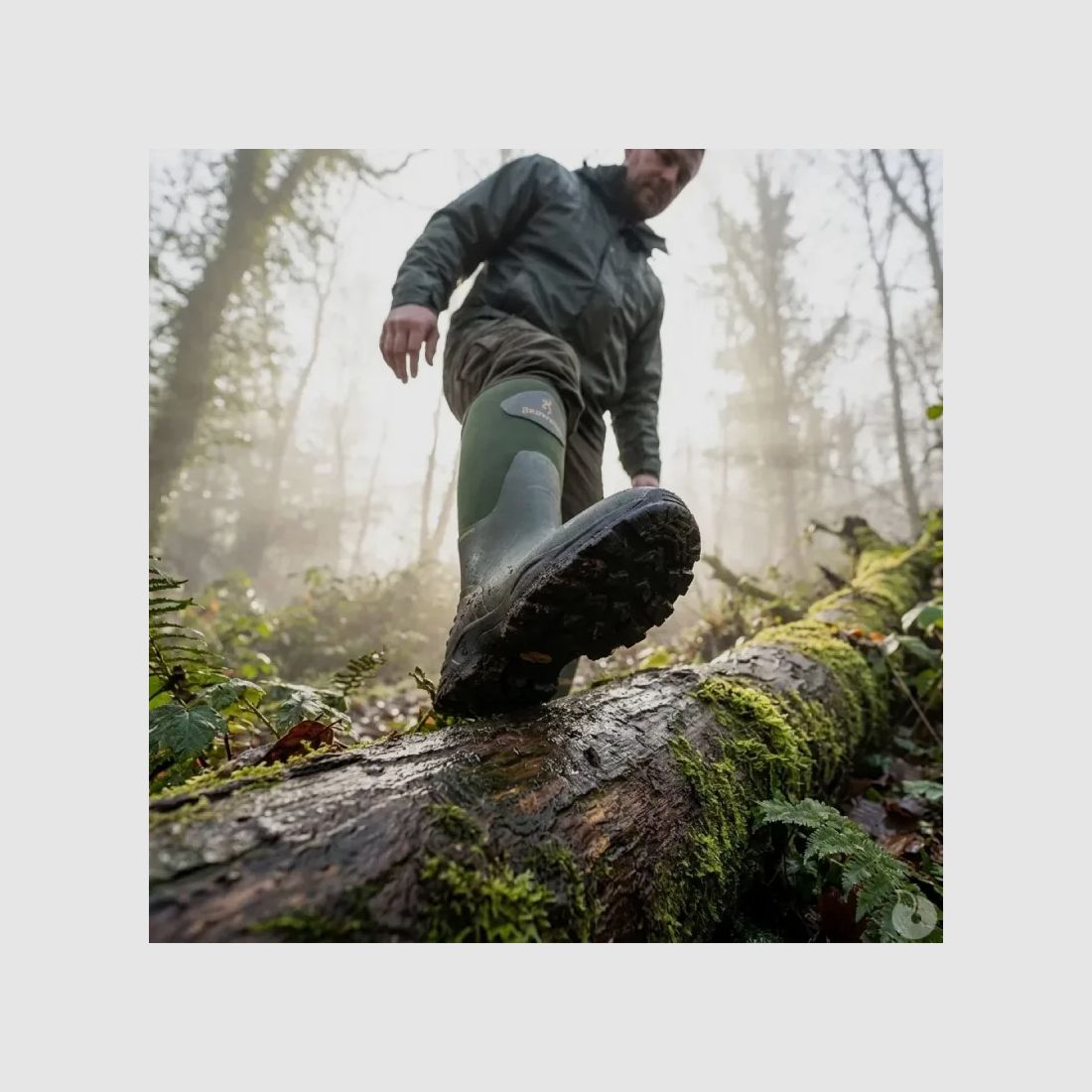 Browning Invector II waterproof neoprene boots in green, image 4 of 10