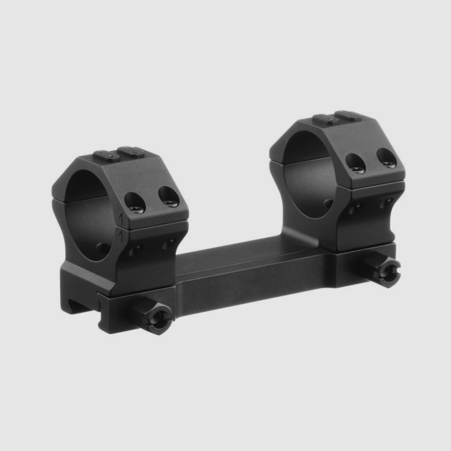 Eratac T5013-0015 Blockmontage Ringdurchmesser 30 mm Bauhöhe 15mm mit Mutter