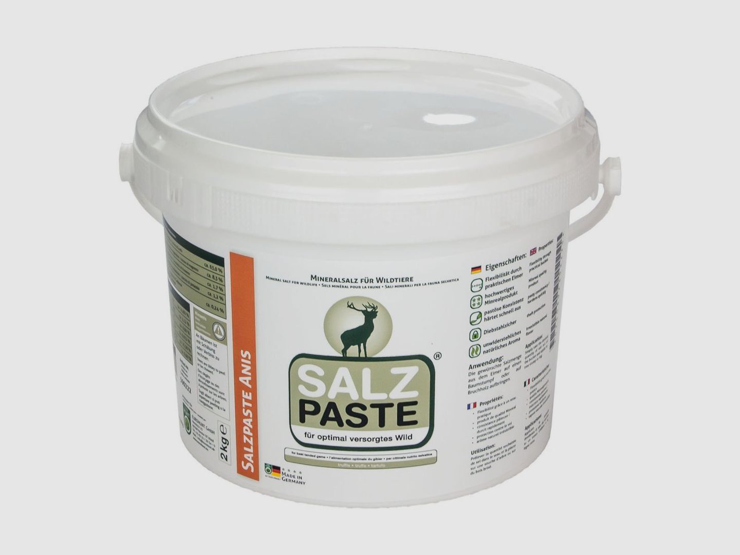 Pâte de sel anis 2 kg seau
