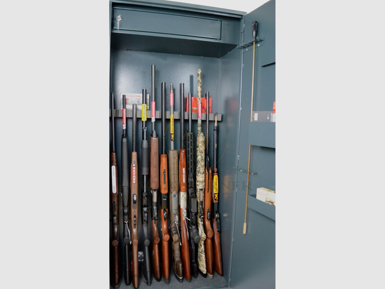 Wertgunner Safe * 12 Fucili * Serratura Elettronica WW.GLT.700.E, immagine 3 di 3