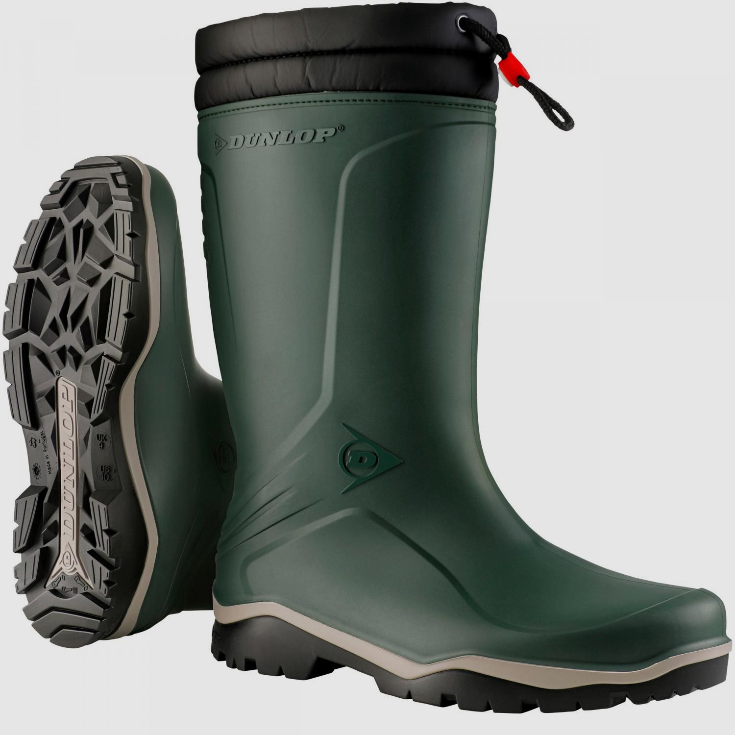Dunlop Blizzard Fodera in Pelliccia Unisex (Heritage Green/Nero)