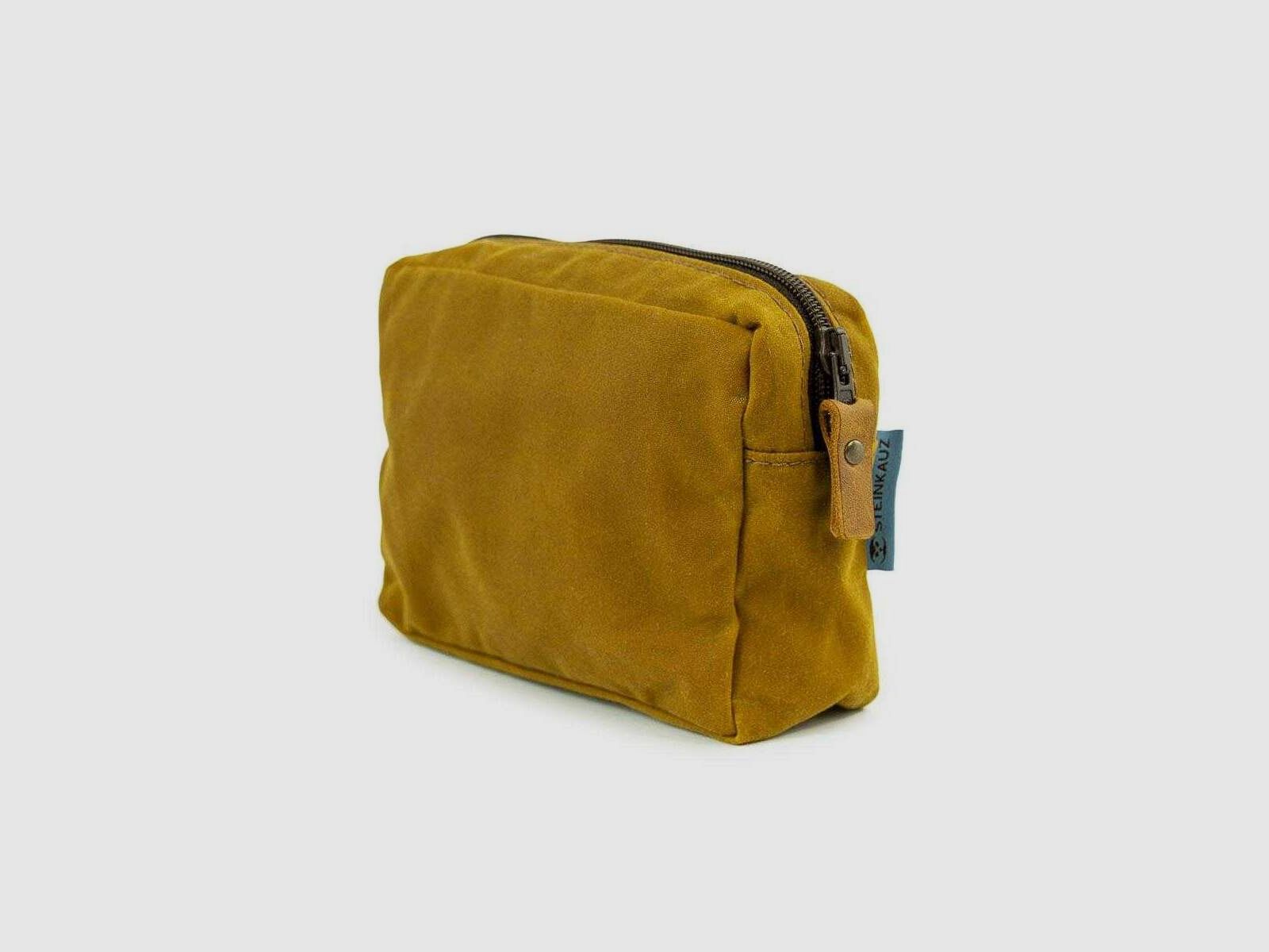 STEINKAUZ Waxcotton RV-Gürteltasche, gross, Safran, Bild 1 von 4