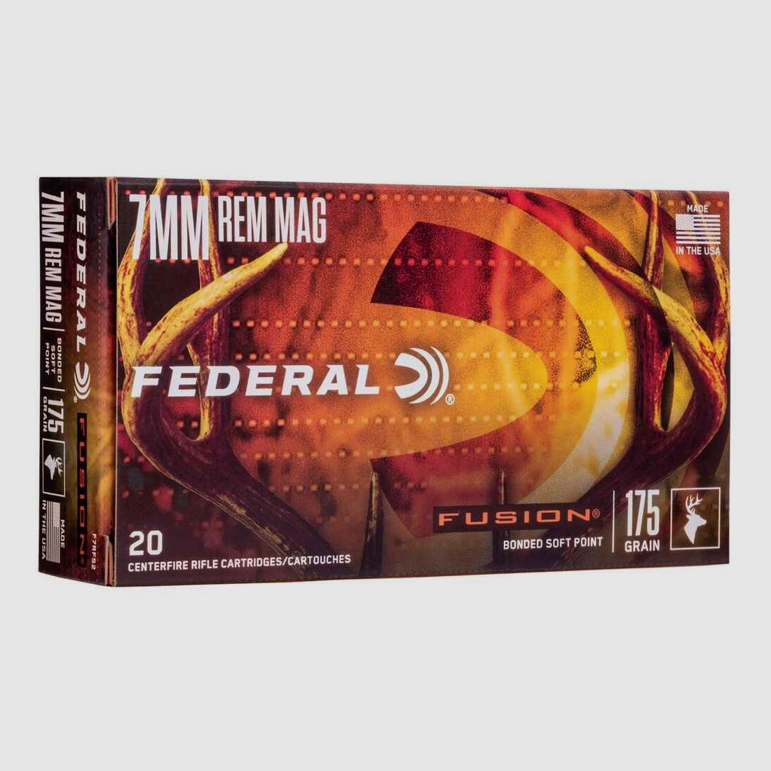 7 mm Rem. Mag. Fusion 175 grs. Munizioni Federal