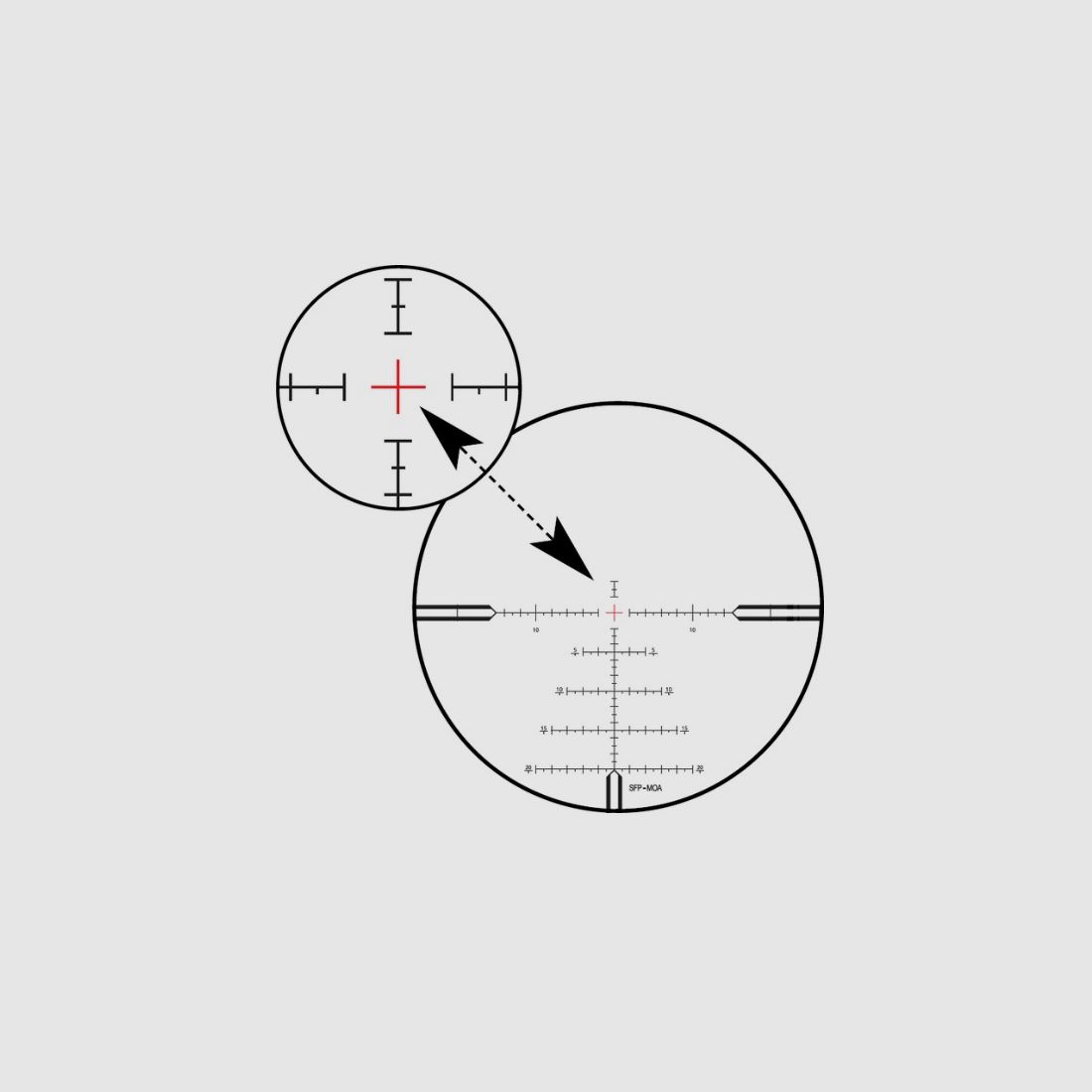Conquest V4 6-24x50 ZBi - External Locking Windage