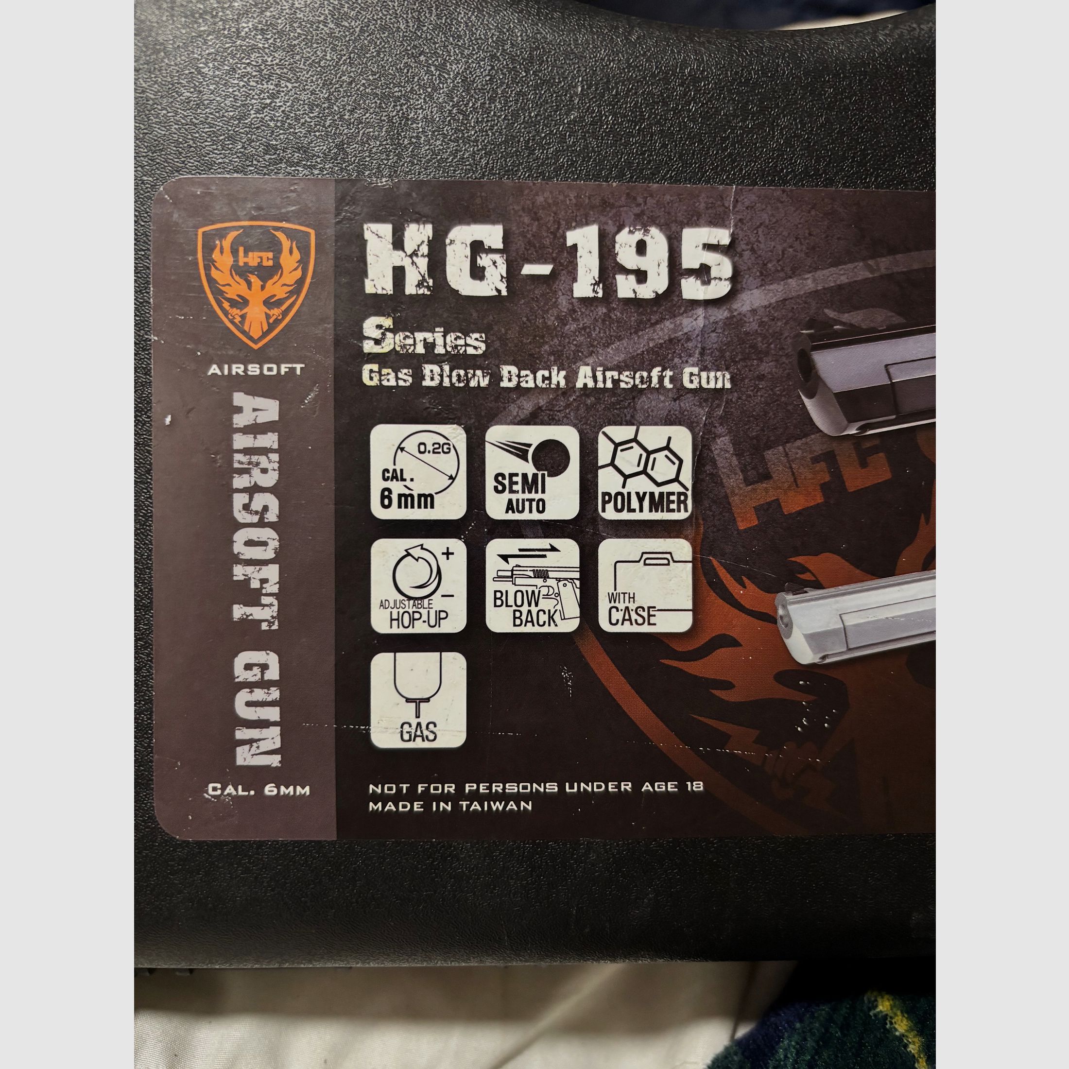 Dessert Eagle GBB 6mm Airsoft Gun
