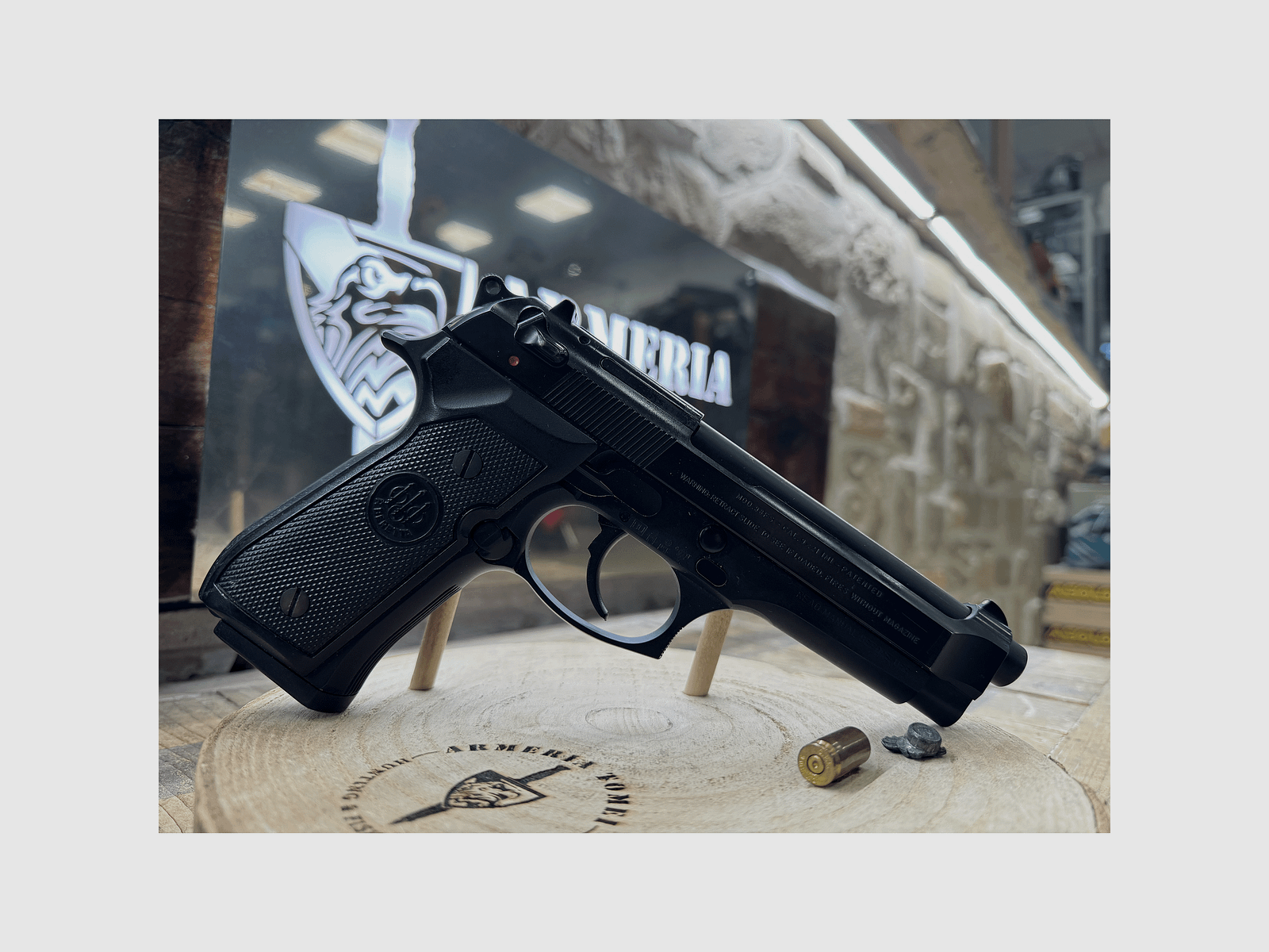 GEBRAUCHT – PISTOLE – BERETTA MOD. 98FS Kal. 9×21, Bild 3 von 5