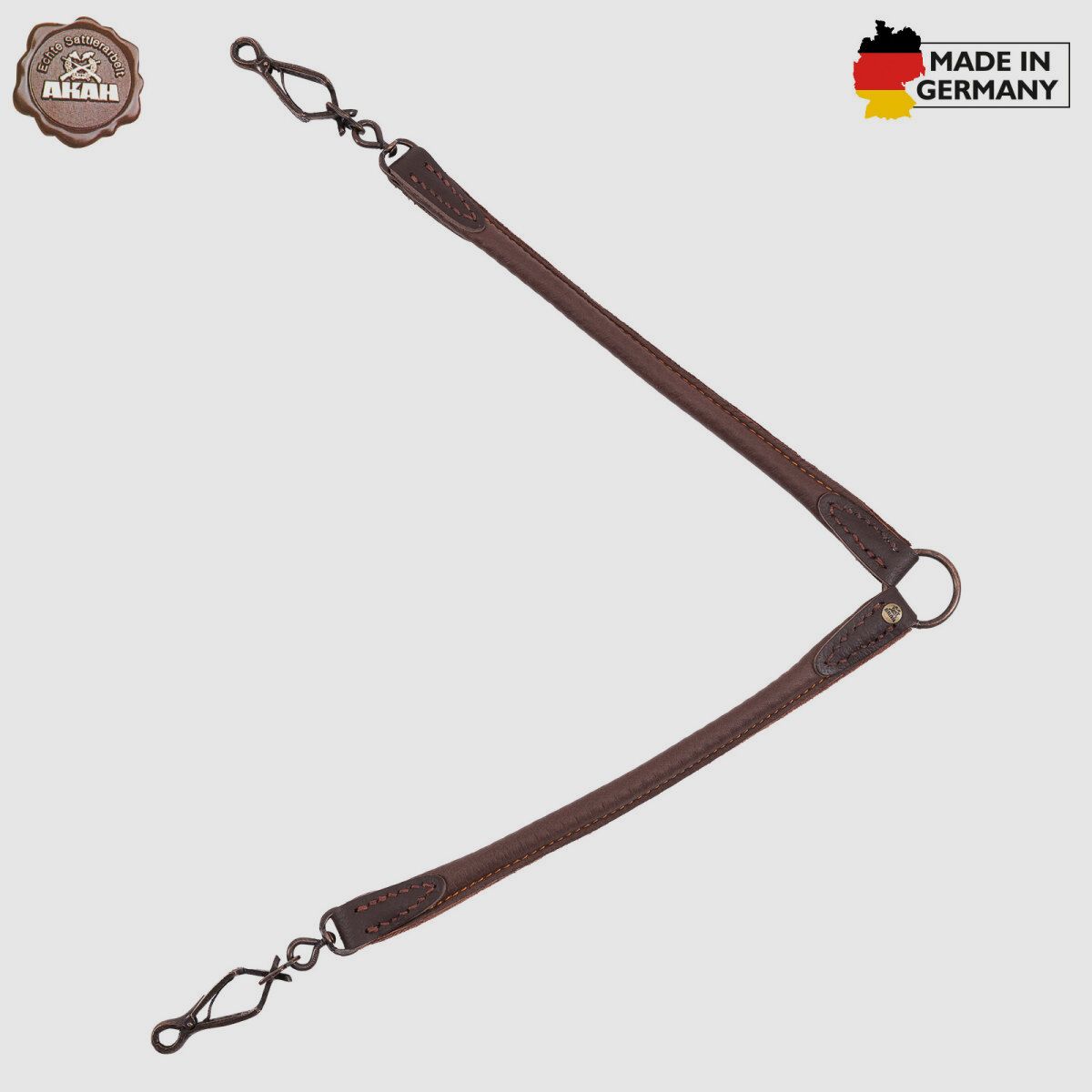 AKAH coupling made of elk leather