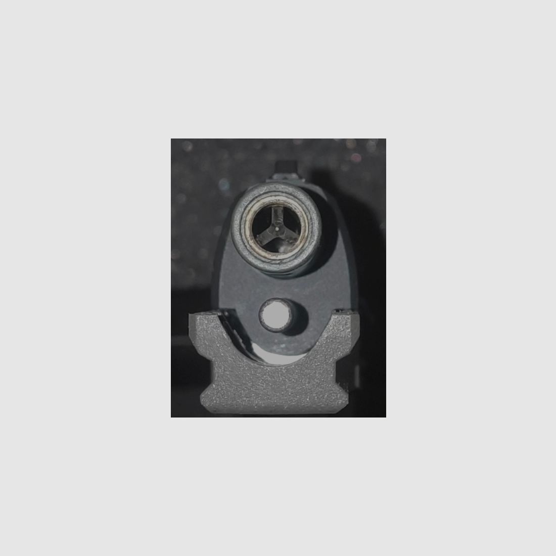 Gas & Schreckschuss Waffe -SRS 9mmPAK, Walther P22Q Sondermodell in Cerakote Meteor Gray, Ungeschossen, wie Neu!! 