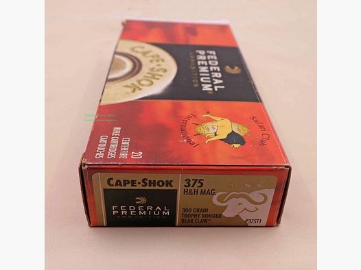 Federal / USA Cartouches de fusil .375 H&H Mag