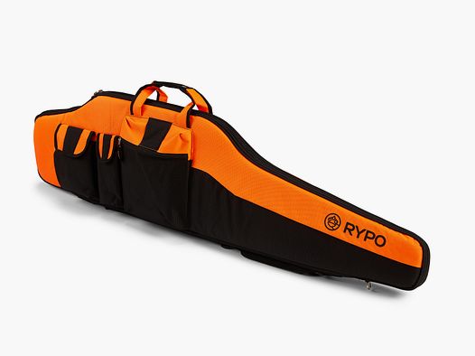 Rifle case with 3 side pockets