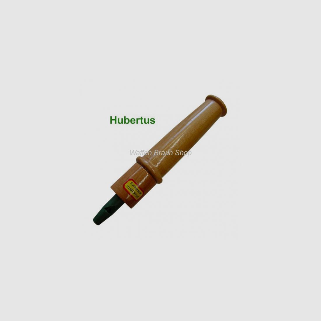 HUBERTUS Hasen- und Kaninchenklage aus Holz, kombiniert mit Mauspfeifchen aus Kunststoff. 10cm lang