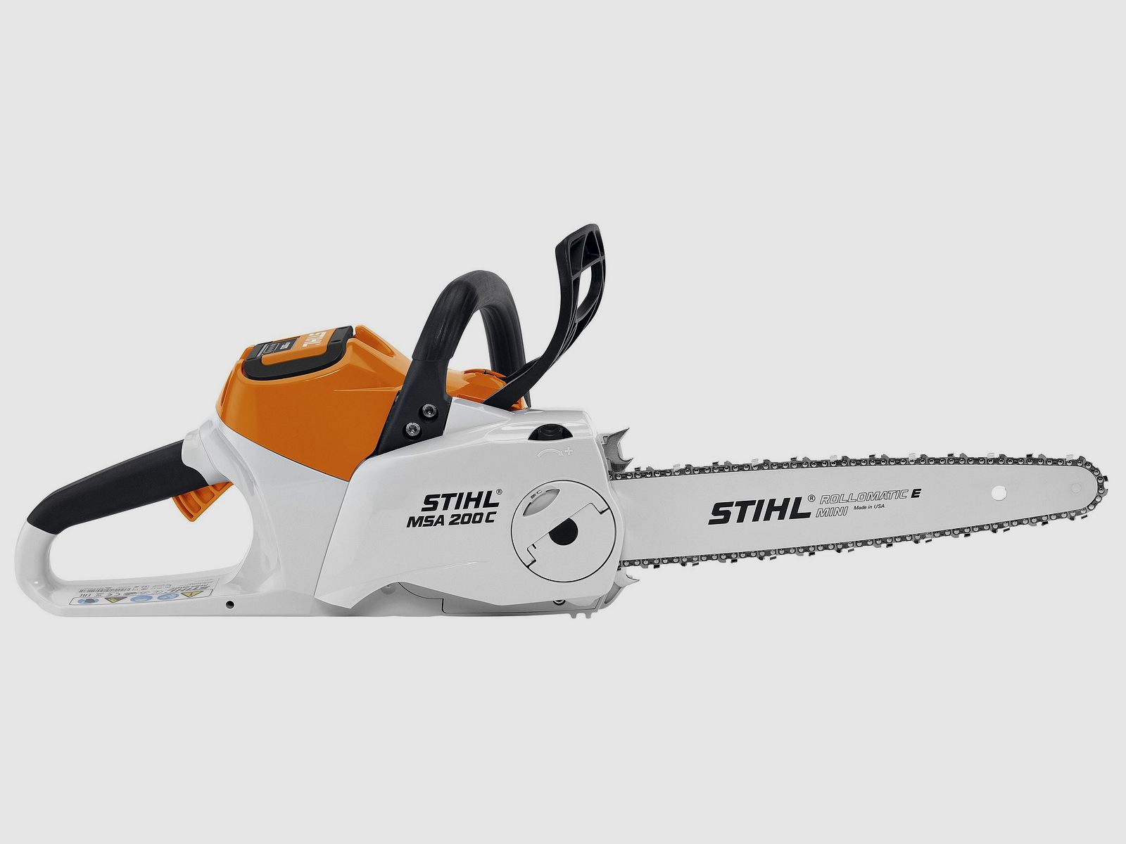 Motosierra a batería Stihl MSA 200 C-B sin batería ni cargador