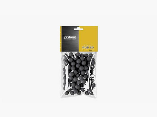 T4E Practice RUB 50 .50, 1,23 g, schwarz, 100 St., Polybeutel