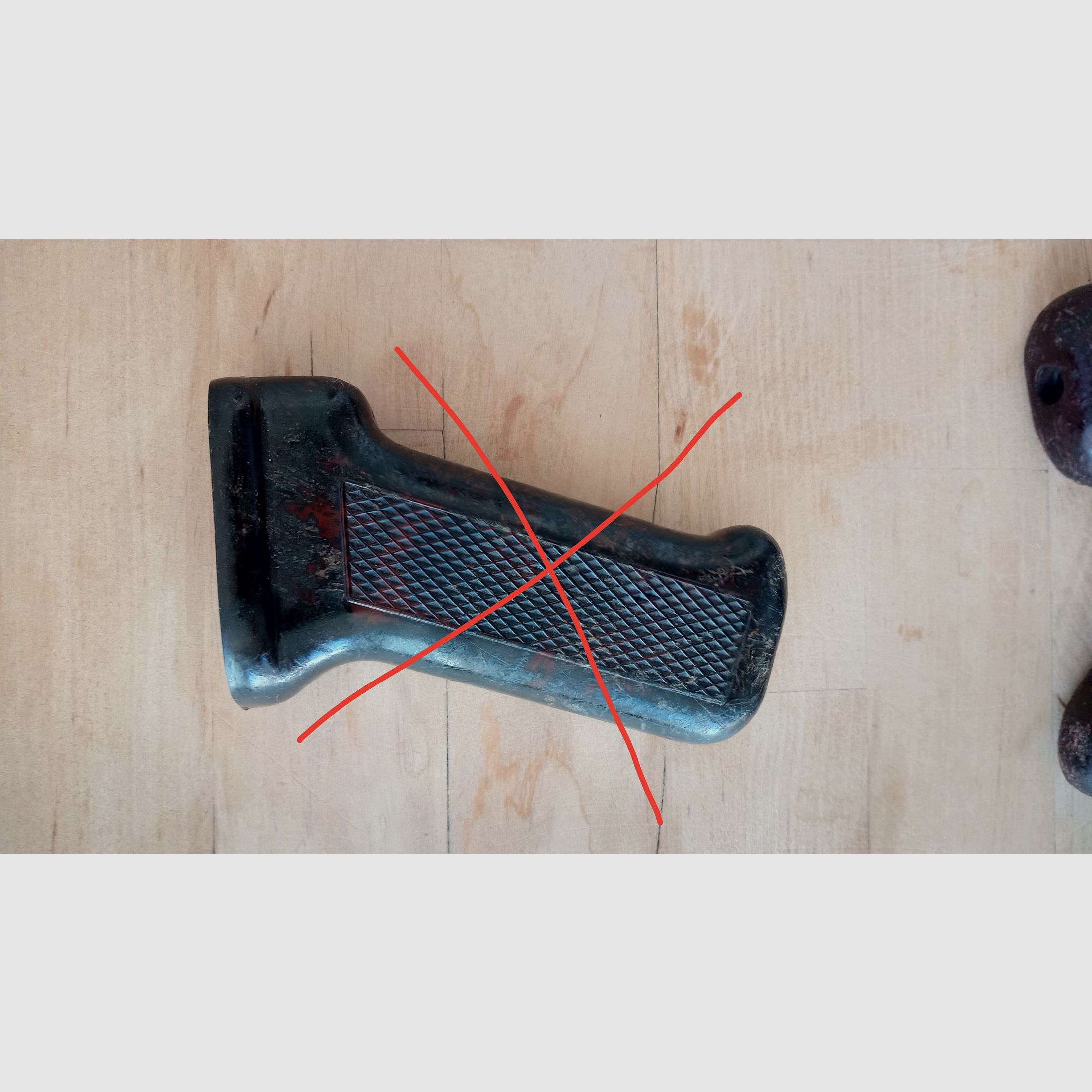 Rumänische AKM-Griffe aus Bakelit besser als der russische Griff / auch für AK74 AK-100 / Yunker / Cybergun 47