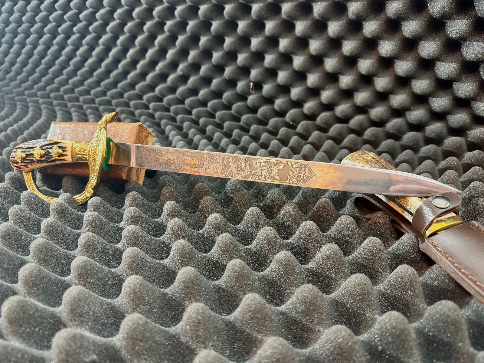 Deer knife Eickhorn Solingen, luxury version