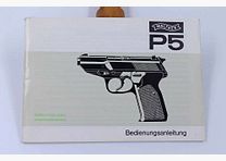Walther - Ulm Bedienungsanleitung, Original Mod. P5