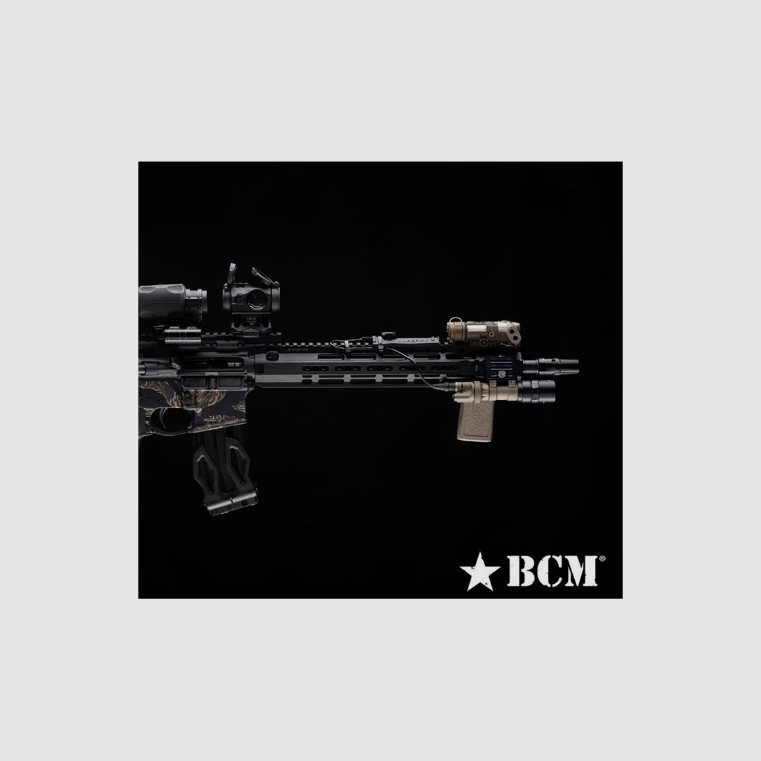BRAVO COMPANY HANDGUARDS BRAVO COMPANY RAIDER-M 10″ HANDGUARD M-LOK POUR AR-15 NOIR, image 2 sur 2