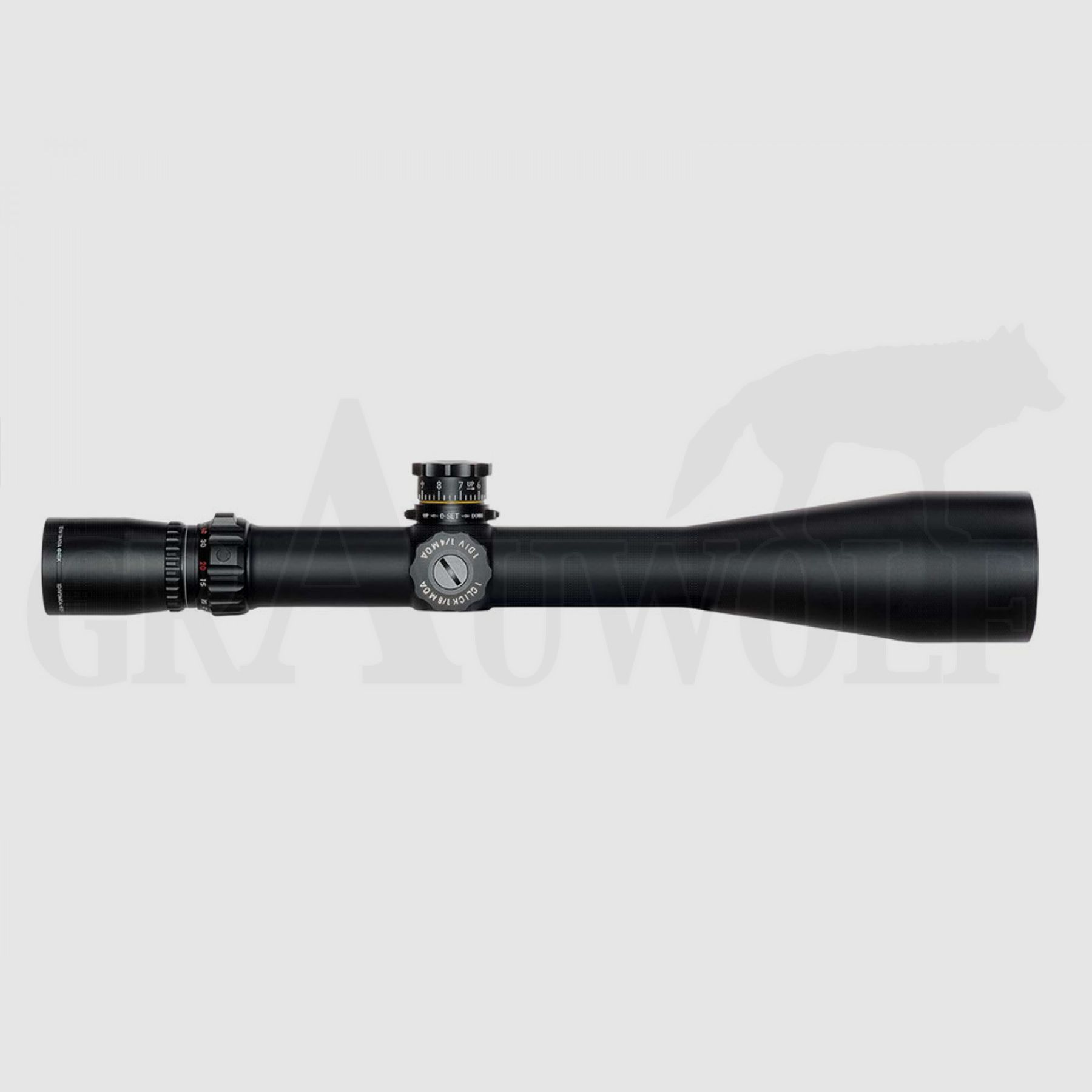 March Tactical 8-80x56 X Zielfernrohr beleuchtetes MTR -4 Absehen 1/8 Click