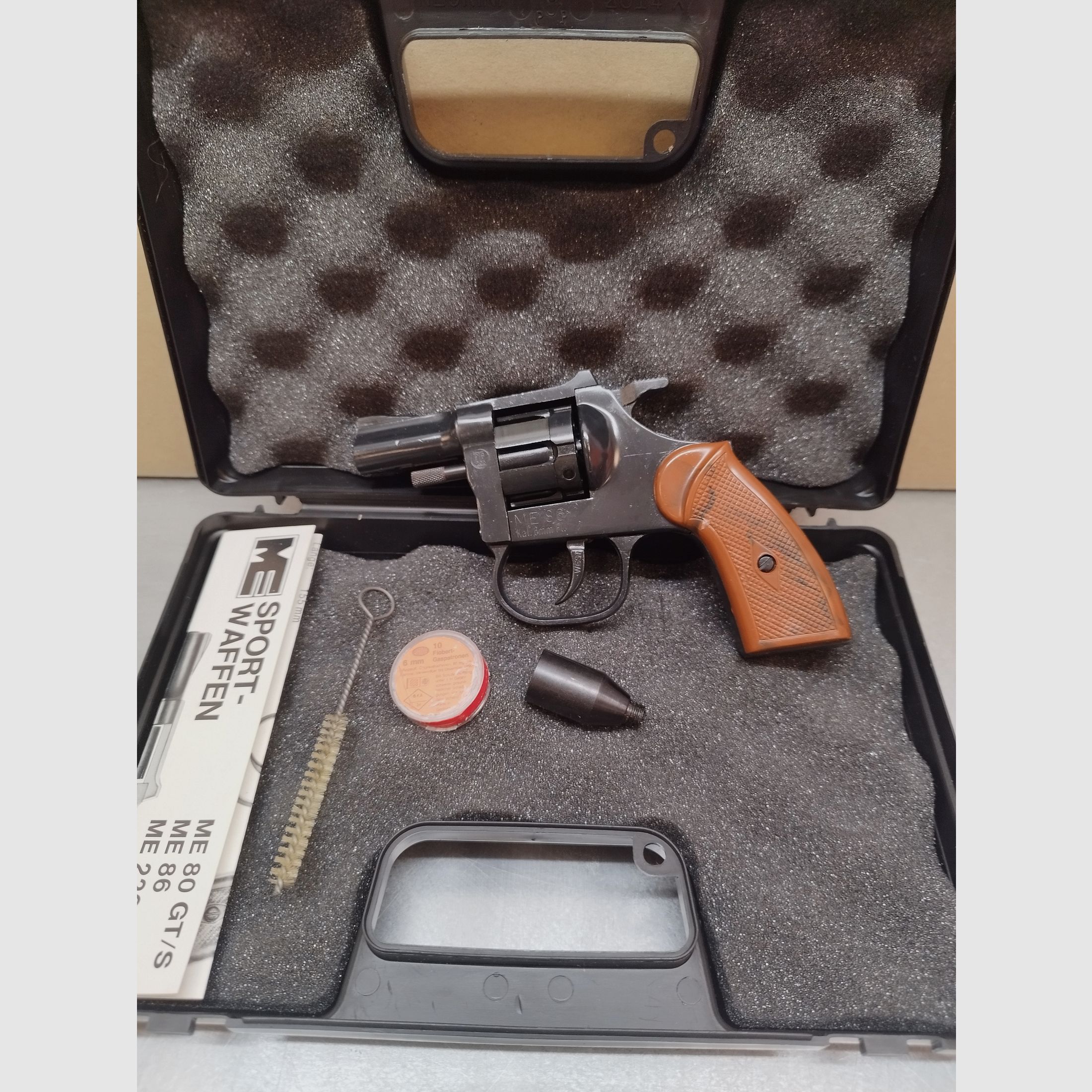 ME 86 Revolver 6mm Flobert.. Magazinrevolver aus 1985!!