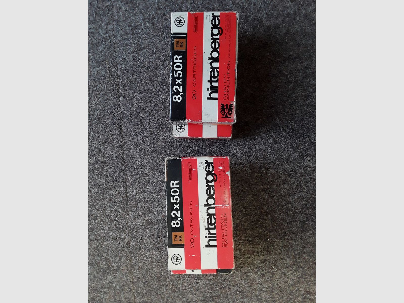 Hirtenberger cartridge cases