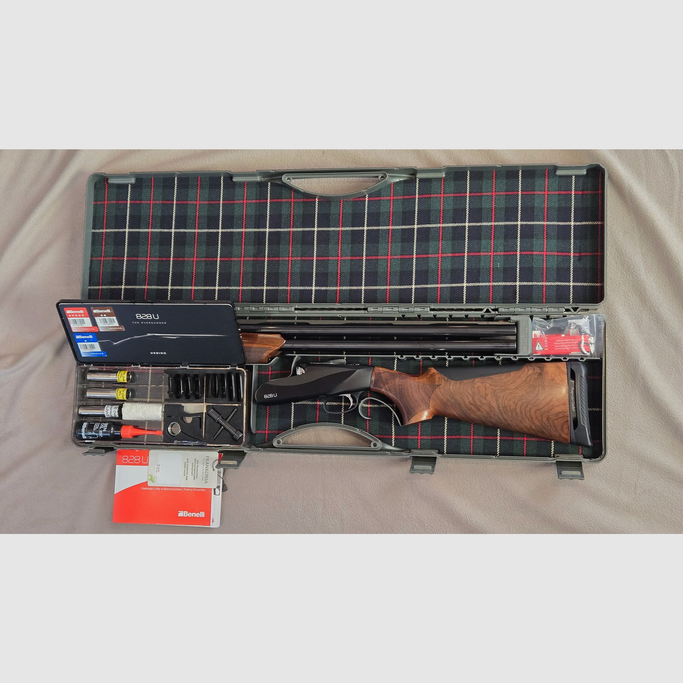Benelli Bockdoppelflinte 828 U Black, als nieuw