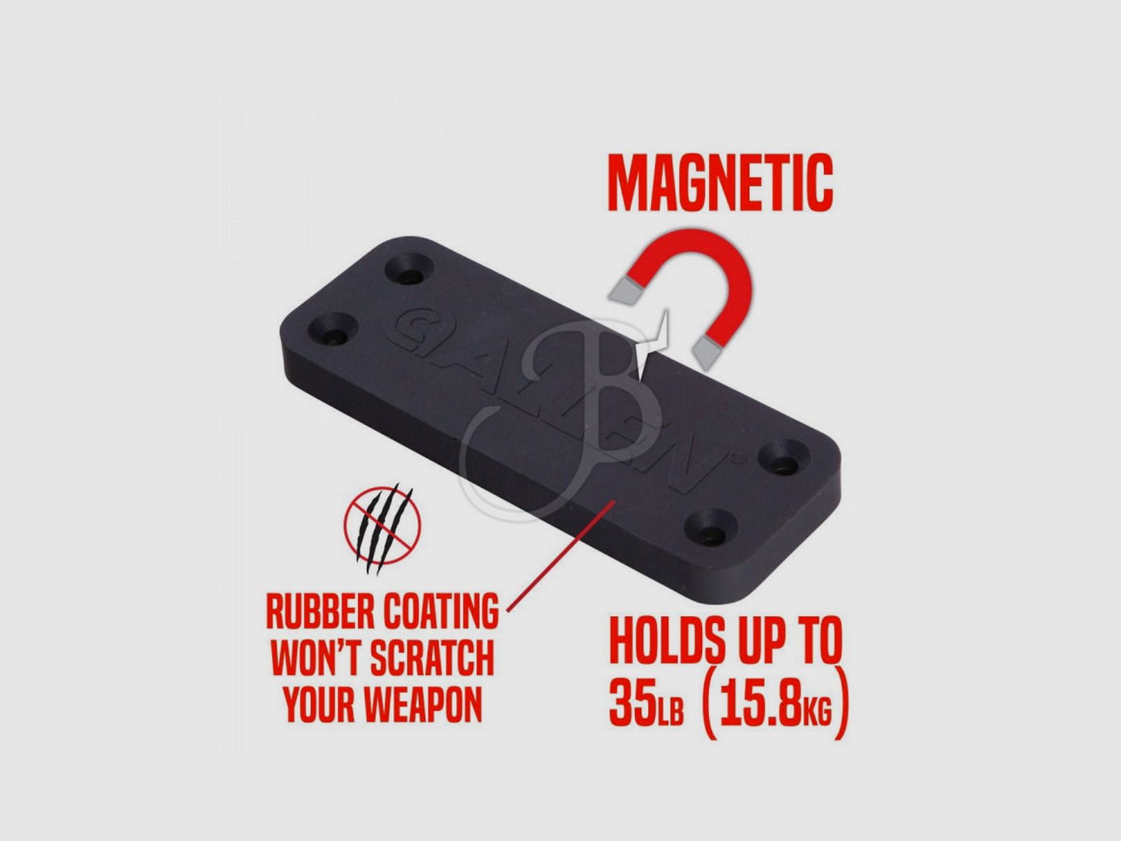 ALLEN – MAGNETS FOR HANDGUN MOUNTING, image 2 of 4