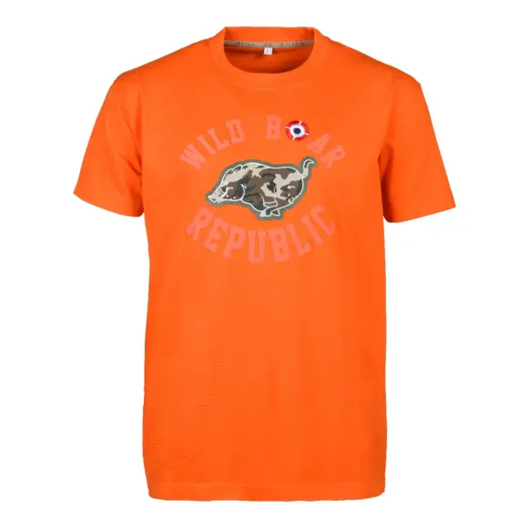 T-Shirt Percussion Wild Boar Republic Orange, Bild 1 von 2