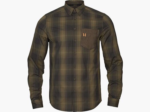Härkila Akkan Camisa Verde/Marrón
