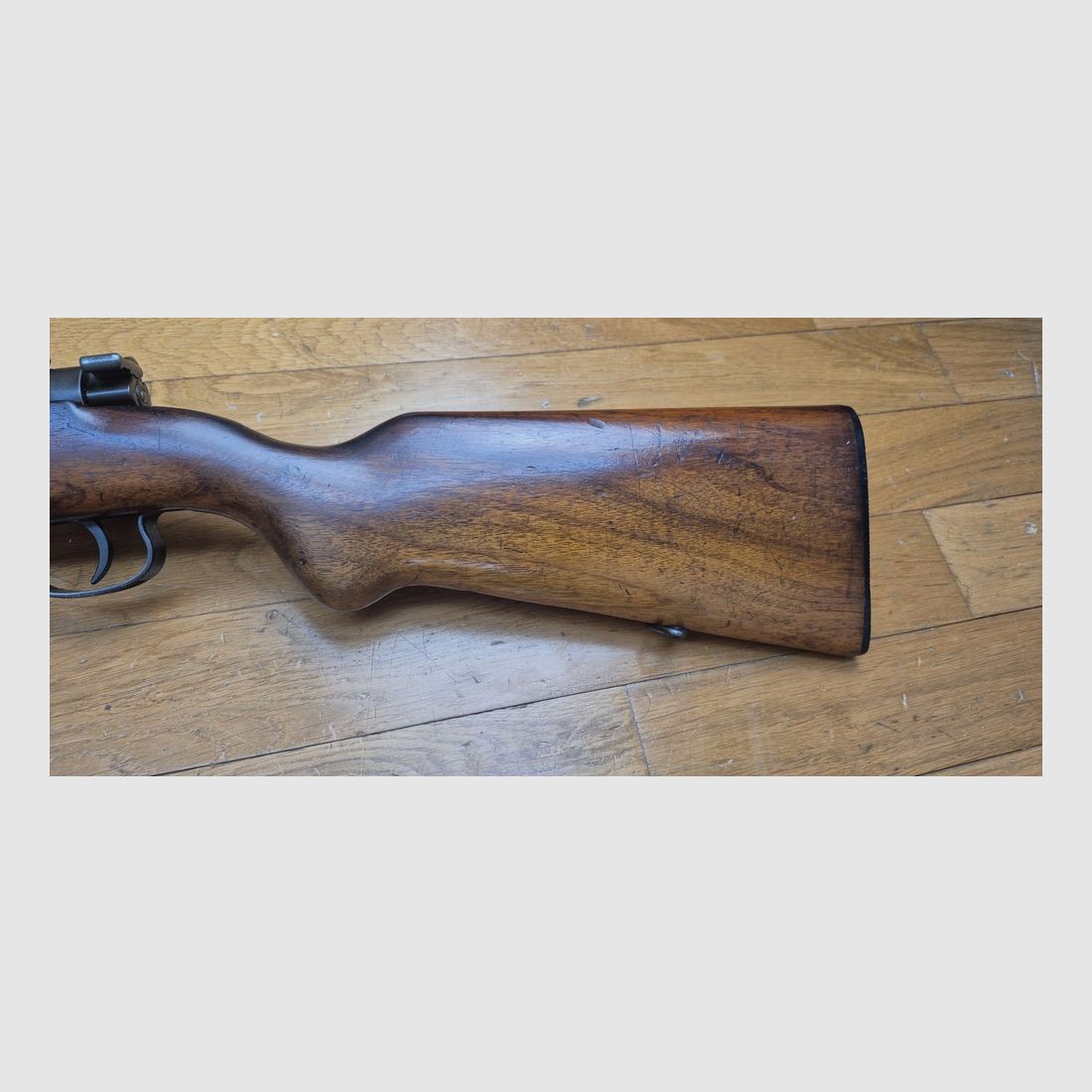 Schöne Büchse MAS 45 – Kleine Schwester der Mauser 45 von 1945 – Kaliber 22LR – Magazin 5 Schuss – Sehr guter Lauf – TBE / TBE+, Bild 19 von 25